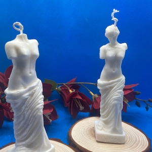 Venus de Milo Sculpture Candle, Ancient Rome Goddesses Handmade Soy Candle, Aesthetic Candle, Art Style Home Decoration