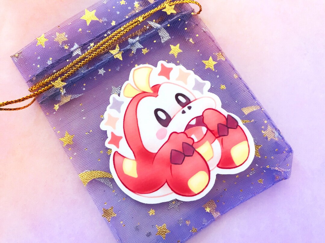 Fuecoco 2 Glossy Vinyl Sticker - Etsy