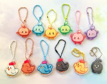 Stardew Valley Mini Keychains | Epoxy Acrylic Phone Charm Gacha