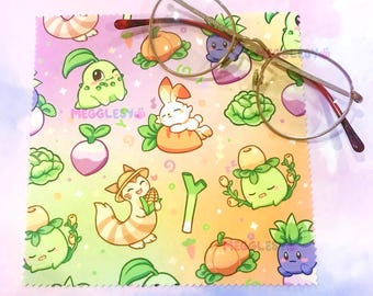 Veggie Patch Microfiber Cloths || For cleaning Glasses / Screens / Monitors