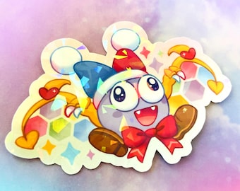 Marx / Kirby || Holo Star / Broken Glass | Vinyl Stickers