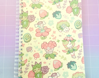 Sweet Flowers | Reusable A5 Sticker Book 50 Page Sticker Collector Album