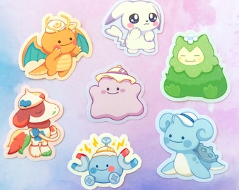 Pokopi Pals || Glossy Vinyl Stickers