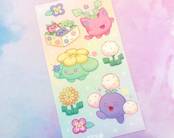 Spring Bloom || 3" x 5" Mini Sticker Sheet