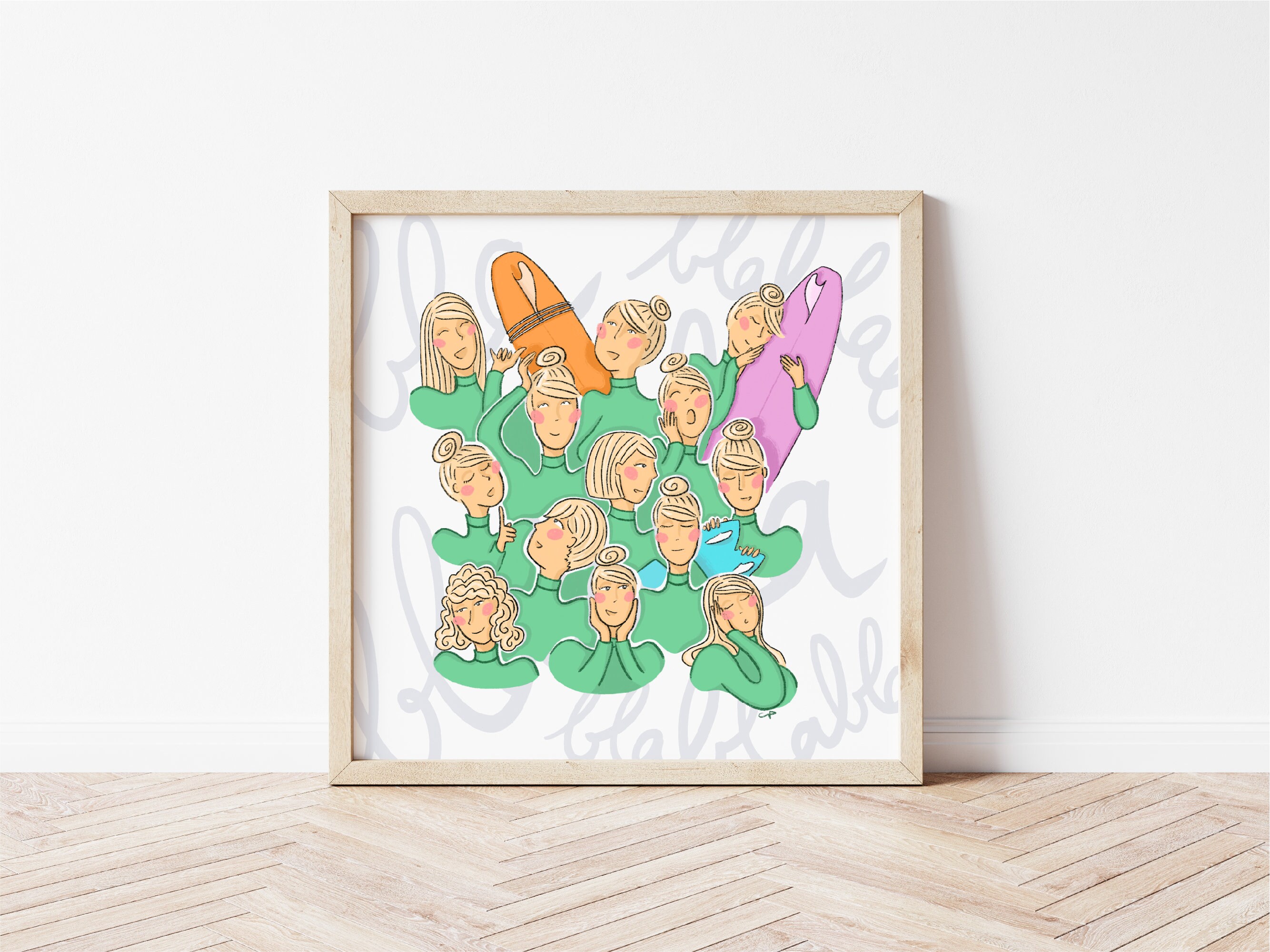 Blabla - Surf Entre Copines Modèle Jolies Blondes