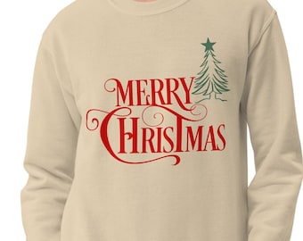 Christian Christmas Sweatshirt: Unisex Holiday Crewneck