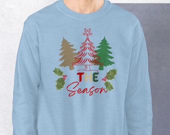 Unisex Christian Christmas Sweatshirt: Festive Crewneck Gift