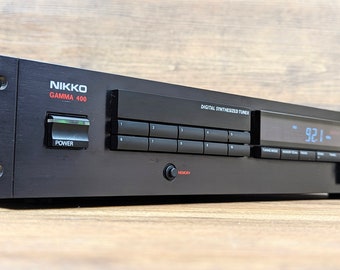 Nikko GAMMA-400/ AM-FM Tuner/ Excellent Condition/ Fully Tested/ Free Shipping