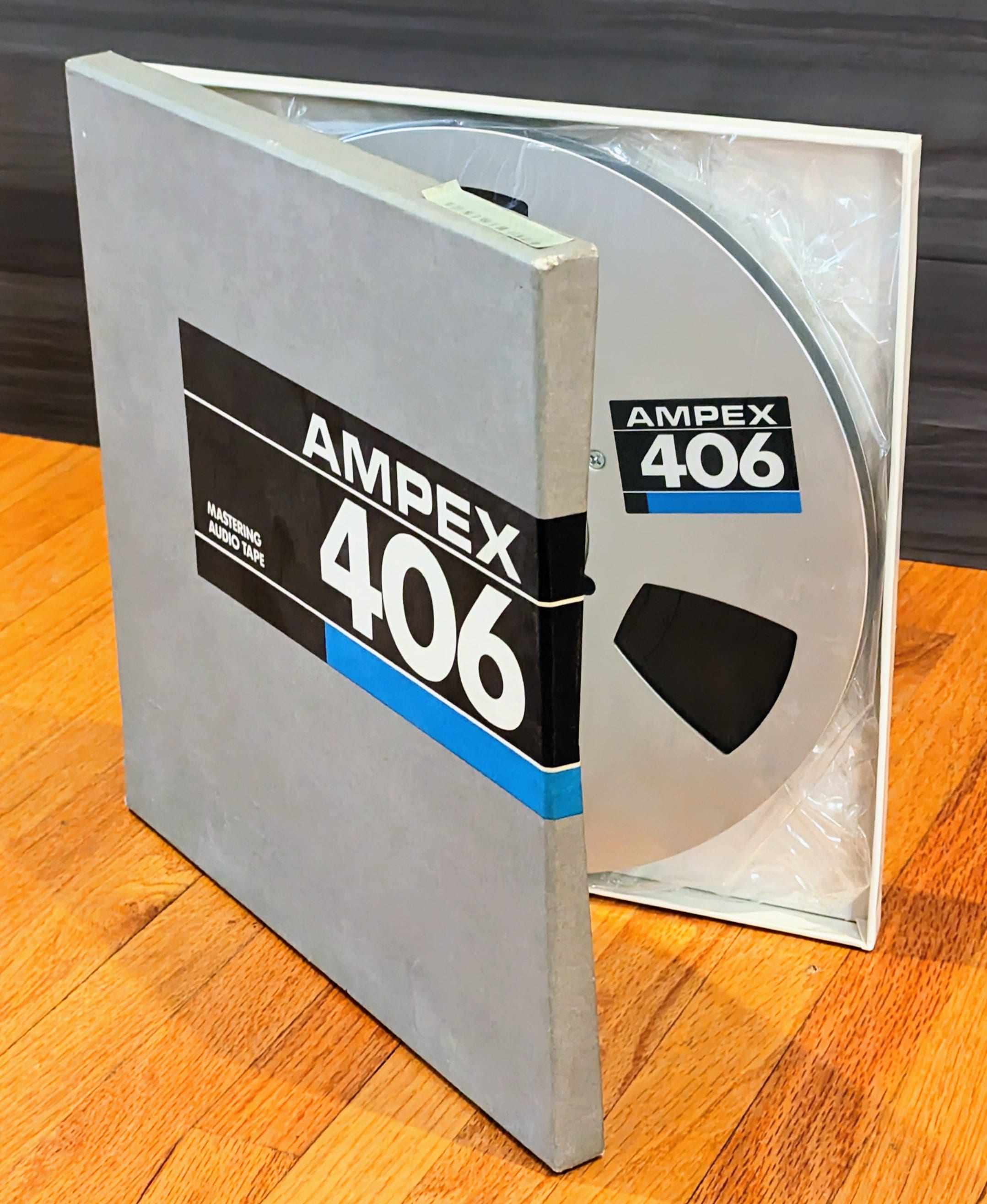 Ampex 406 Reel Tape: New Sealed, 1/4
