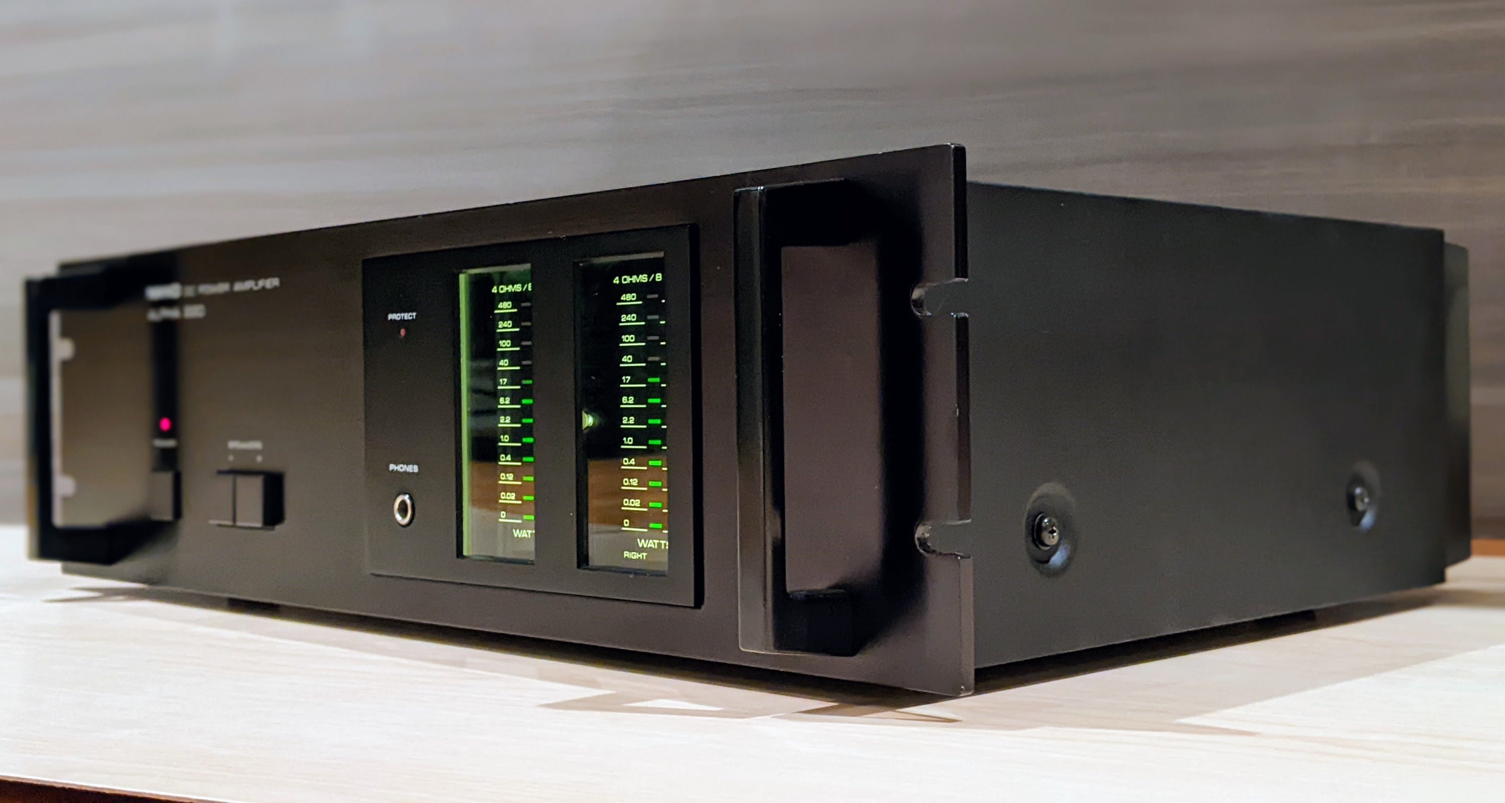 Nikko Alpha 220 Power Amplifier / Fully Restored / Re-capped