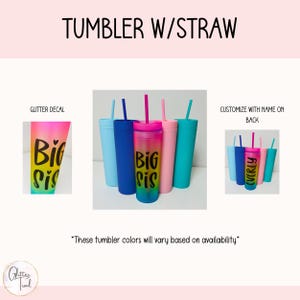 Gepersonaliseerde grote zus geschenkdoos gepromoveerd tot grote zus draagtas aangepaste naam beker Nieuwe broer/zus aandenken nieuwe babybinding overgangscadeauset afbeelding 8