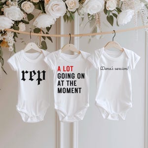 A Lot Going on Bundle Baby Bodysuit Baby Shower Gift for Mom Music Lover Gift Concert Bodysuit Song Lyric Romper Toddler Birthday Outfit