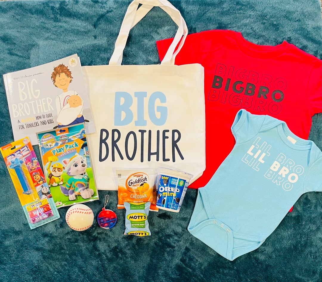 Big Brother Gift Box Personalized Big Bro Gifts Big Brother Etsy