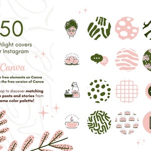 Template Highlight Covers for instagram - Product Social Media Template - Business Instagram Template - Fichier téléchargeable