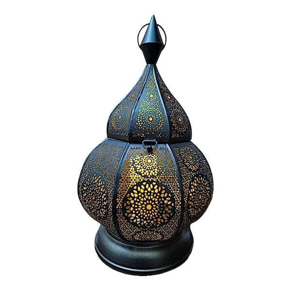Large Sultan Moroccan Lantern Centerpiece Candle Lamp Night Light Home Decor Gift