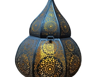 Large Sultan Moroccan Lantern Centerpiece Candle Lamp Night Light Home Decor Gift