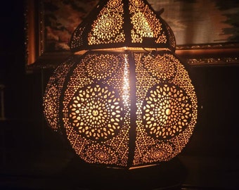 Large Sultan Moroccan Lantern Centerpiece Candle Lamp Night Light Home Decor Gift