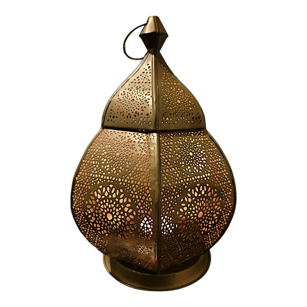 Turkish Genie Lamp Lantern Candle Holder Night Light Home Decor Gift