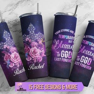 20oz Skinny Christian Bible Verse Tumbler Wrap Sublimation PNG,Christian Inspirational Tumbler Design Straight Tapered PNG Digital Download