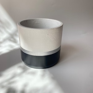 Modern Large Concrete Planter, Decorative Planter, Christmas Gifts