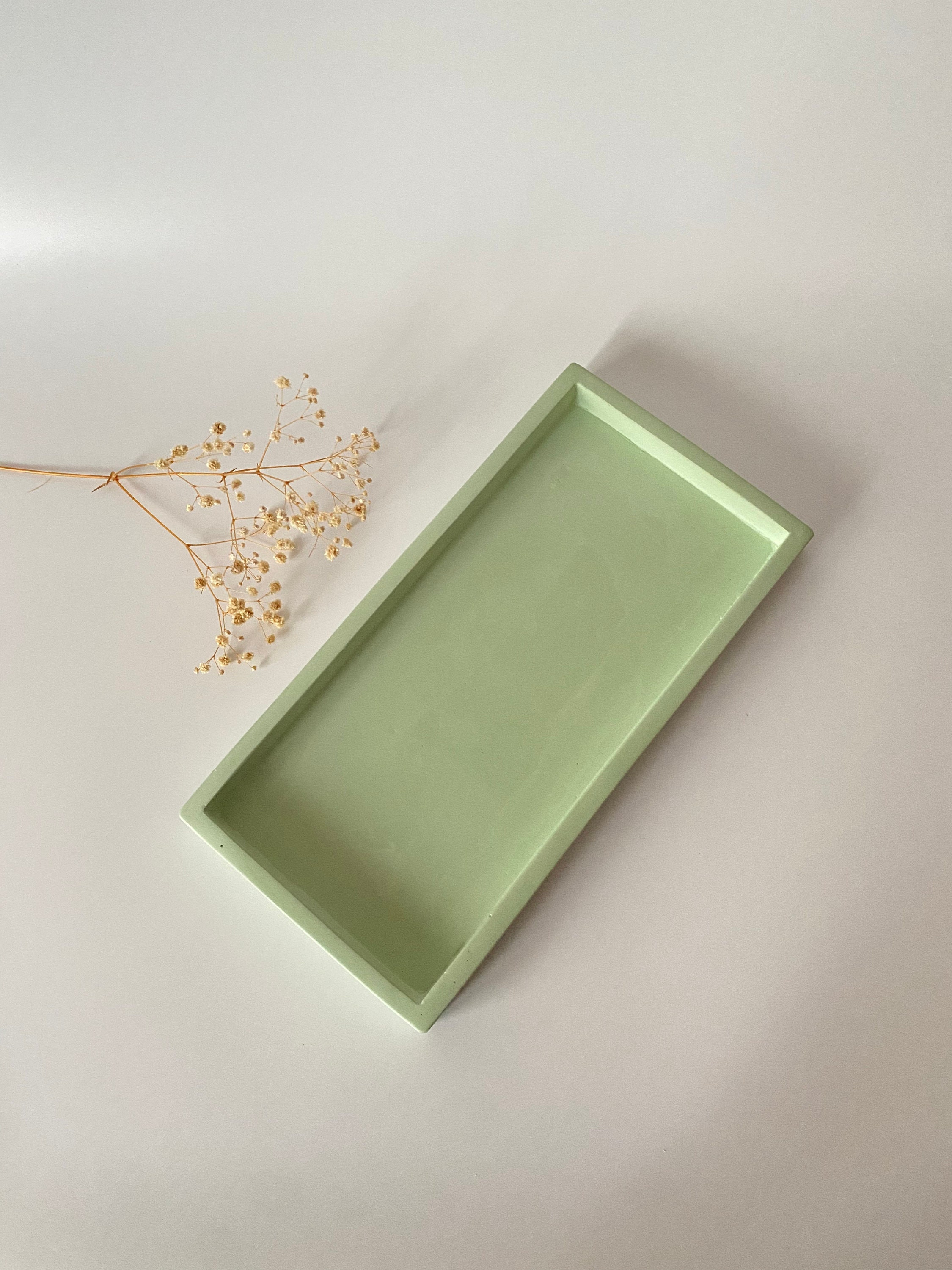 Rectangular Minimalist Bathroom Tray Bottles Organizer Large - Etsy