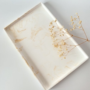 Large Rectangle 30x20cm Serving Tray, Catchall Tray, Vanity Tray, Bottle Storage, Large Organizer, Table Centerpiece, Housewarming Gifts