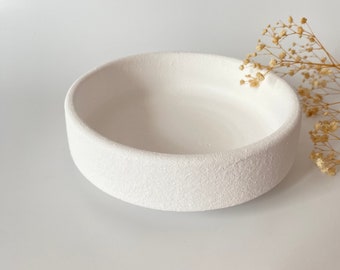 Ciotola in cemento, 9 opzioni di colore, fioriera in cemento, deposito in cemento, regali di inaugurazione della casa