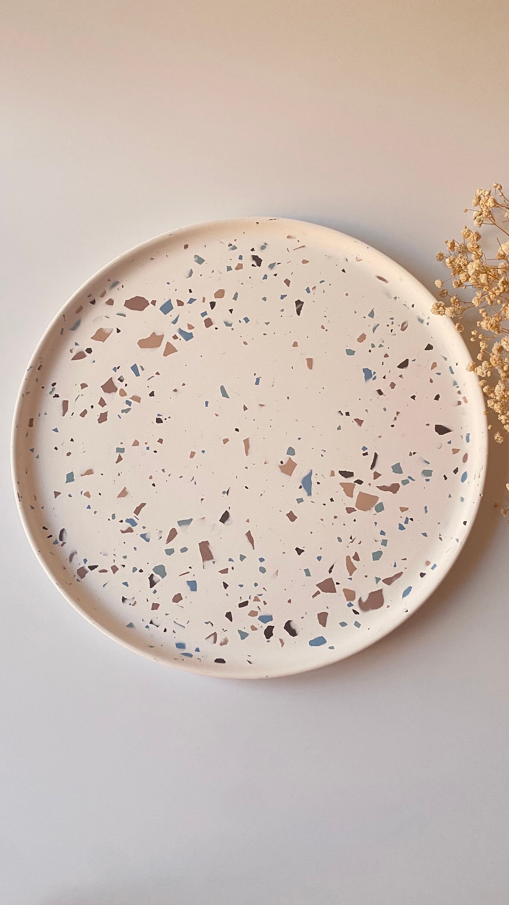 Large Agave Terrazzo Tray main image 1