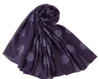 Mulberry Tree Celebrity Designer Scarf Women's Scarf Shawl Wrap Ladies Long Scarf