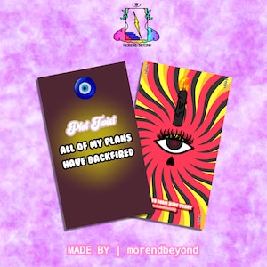 Das Geständnis Deck der Feinde | Tarot | Tarot Deck | Böser Blick | Tarot Legung | Drucken Sie zu Hause