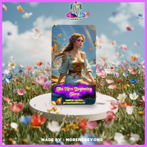 El nuevo comienzo Tarot / Cartas del tarot / Tarot / Cartas del oráculo / Cartas de adivinación / Lectura del tarot / Lectura del amor / 78 cartas / Equinoccio de primavera