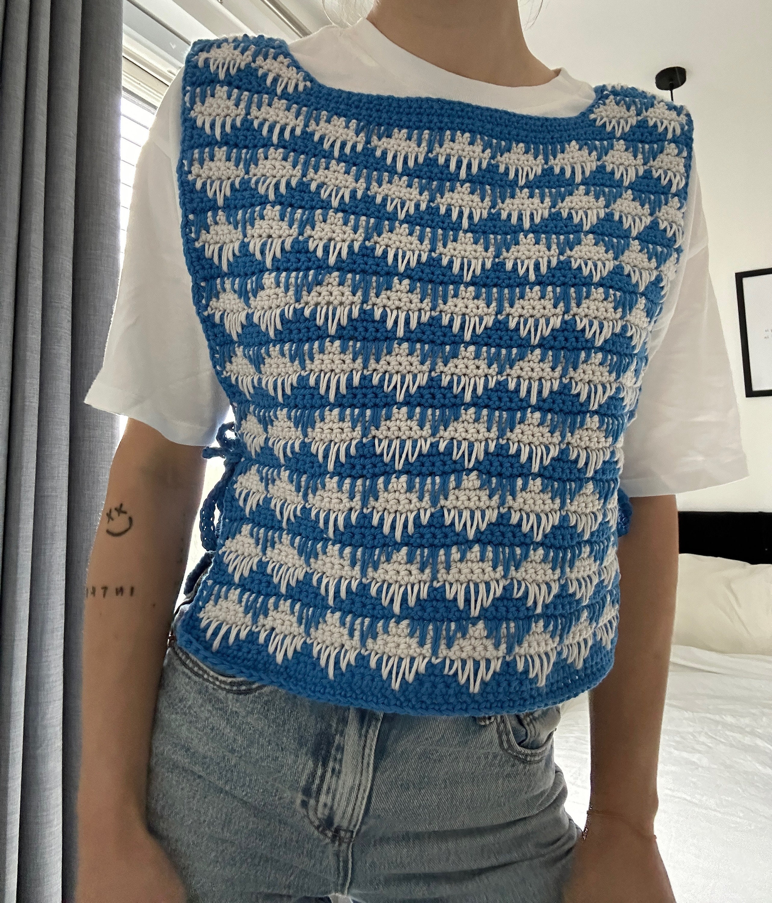 Eaphi　MIX PATTERN KNIT VEST eaphi MIX PATTERN KNIT VEST（MIX PATTERN KNIT VEST）