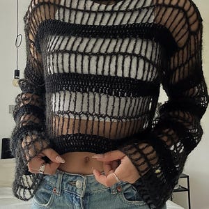 Crochet Vivien Mesh Top Pattern