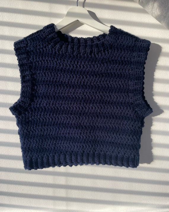 トップス MEDI SHELL MOTIF CROCHET KNIT VEST ameri アメリ 美品 Ameri アメリ MEDI SHELL MOTIF CROCHET KNIT VEST