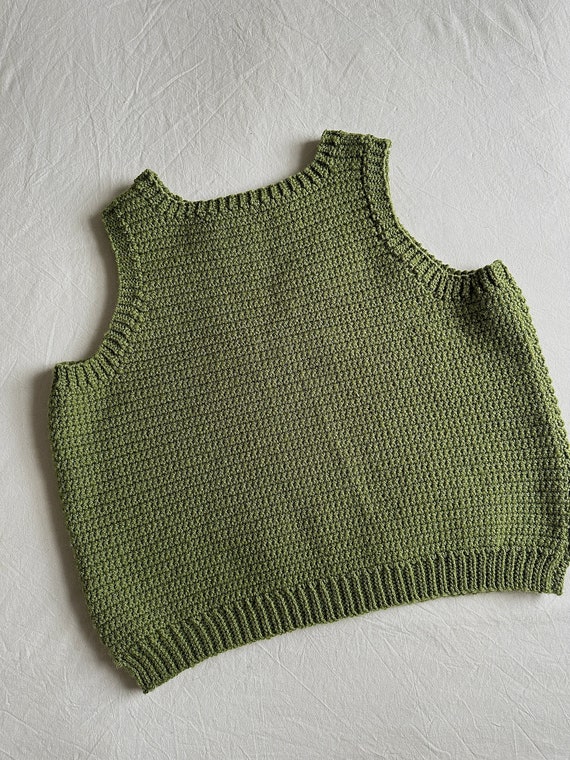 Crochet Sheep Vest Pattern, Crochet Tapestry Sweater Vest Crochet Sheep Vest Pattern, Crochet Tapestry Sweater Vest