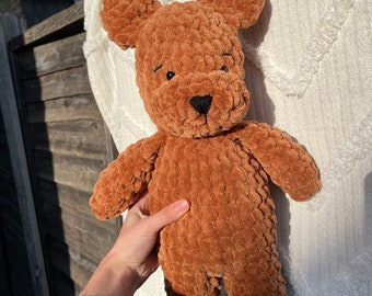 Teddy Bear Crochet Pattern - Chunky Huge Stuffed Animal Toy Amigurumi Digital Pattern