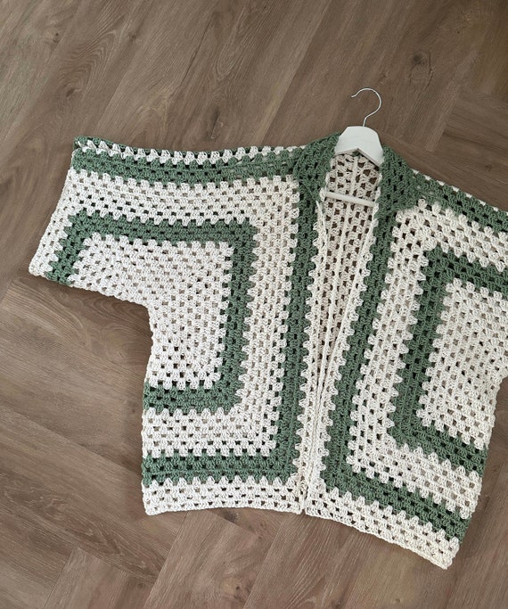 Granny Stitch Hexagon Shirt Crochet Pattern I Unisex Crochet