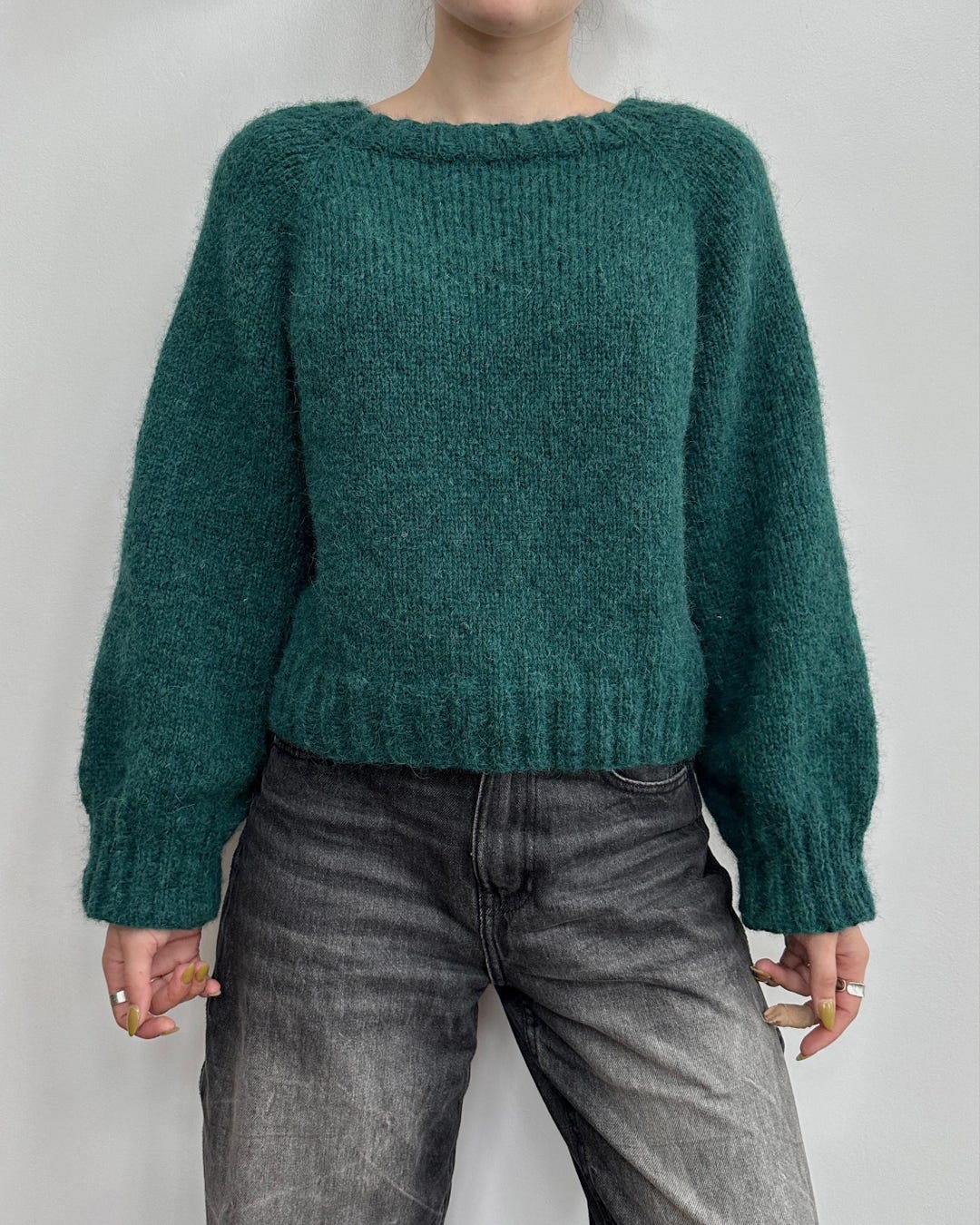Knit Drift Sweater Pattern, Beginner Friendly Knit Raglan Pattern Knit Drift Sweater Pattern, Beginner Friendly Knit Raglan Pattern