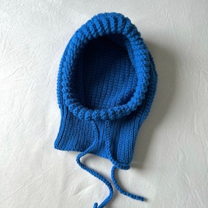 Crochet Tie Balaclava Pattern I Crochet Winter Hood PDF Pattern I Kenikse Crochet