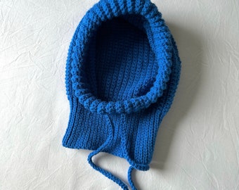 Crochet Tie Balaclava Pattern I Crochet Winter Hood PDF Pattern I Kenikse Crochet