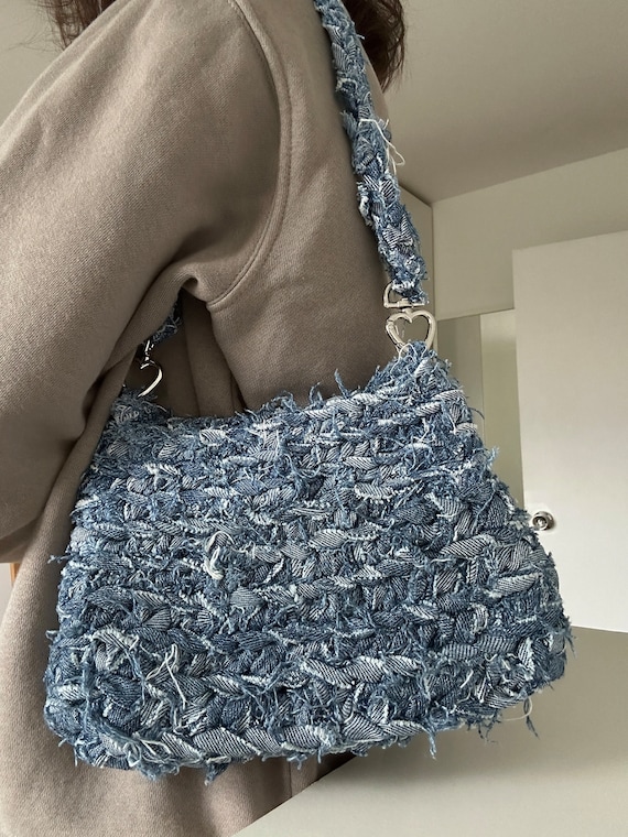 Borsa jeans e uncinetto deals