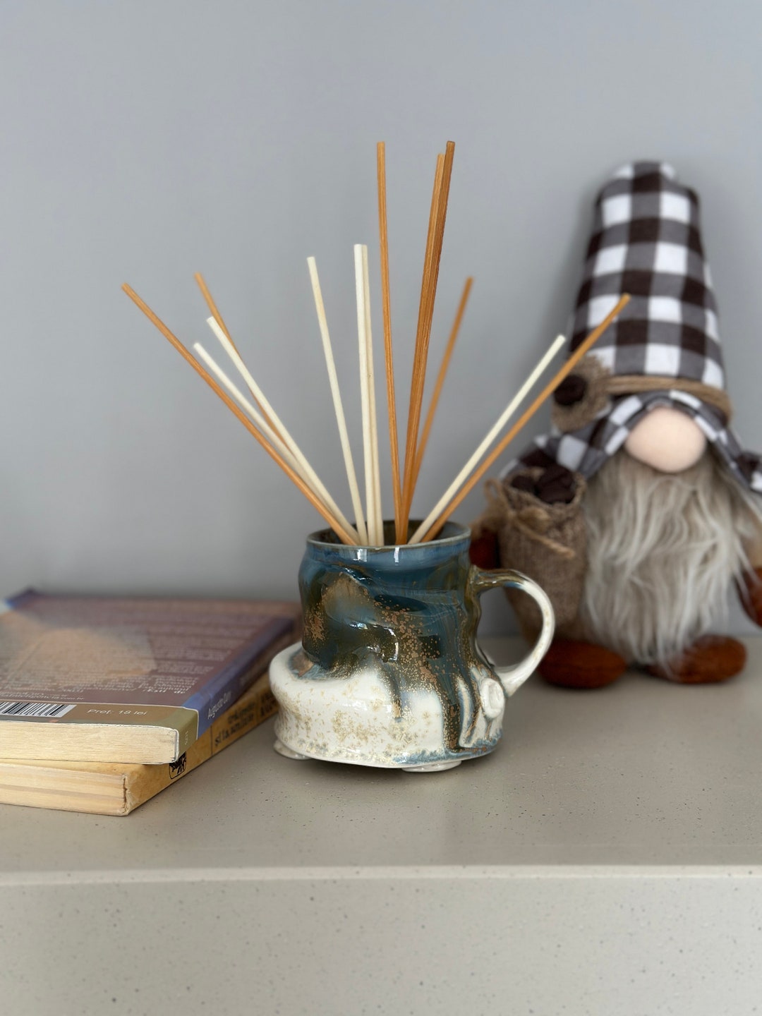 Handmade Porcelain Reed Diffuser Pot - Etsy UK