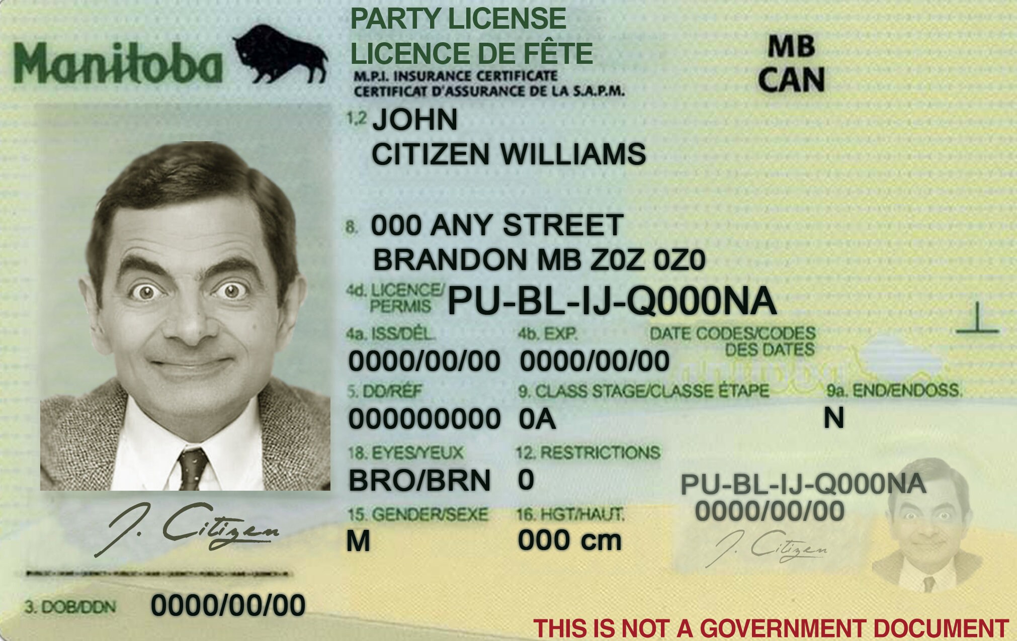 Fake Id Manitoba