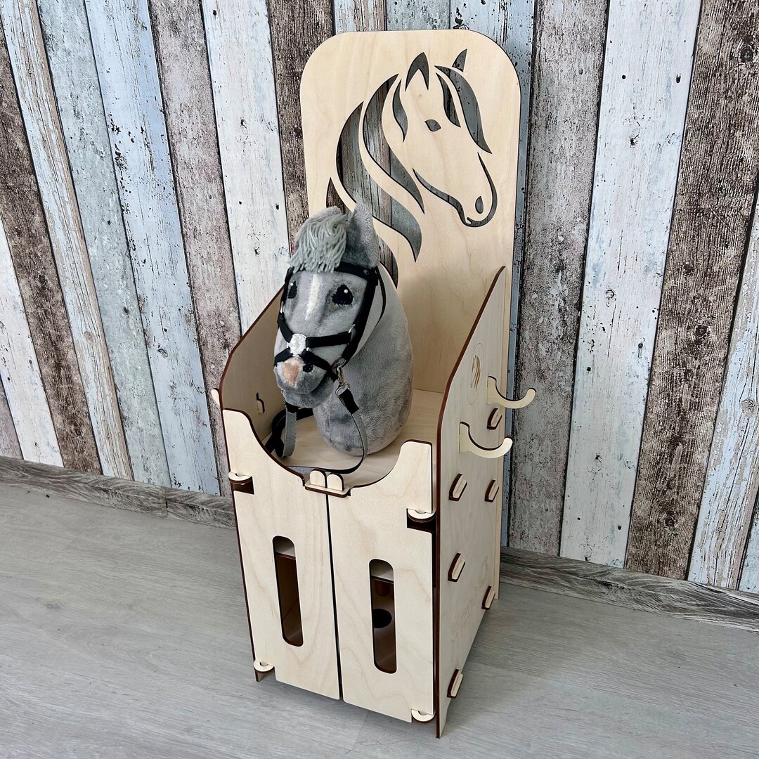 Hobby Horse Stand - Wooden Stable for 1 Horse - Handmade - Etsy