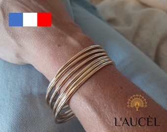 Gold Plated Bangle Bracelet