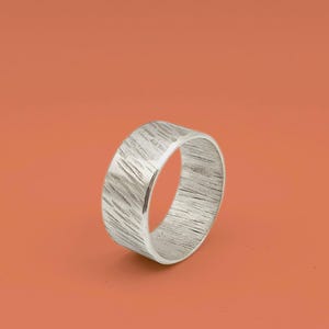 Custom-made solid silver ring image 8