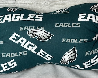 Go Birds! 3 Sided Bone Shaped Travel Pillow, Multipurpose Pillow, Supportive Comfort for Side Sleepers, Lumbar Support