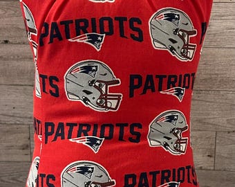 Patriots Helmets  3 Sided, Bone Shaped Travel Pillow, Great Multipurpose Pillow, Lumbar Support, Side Sleepers, Gifts Under 20