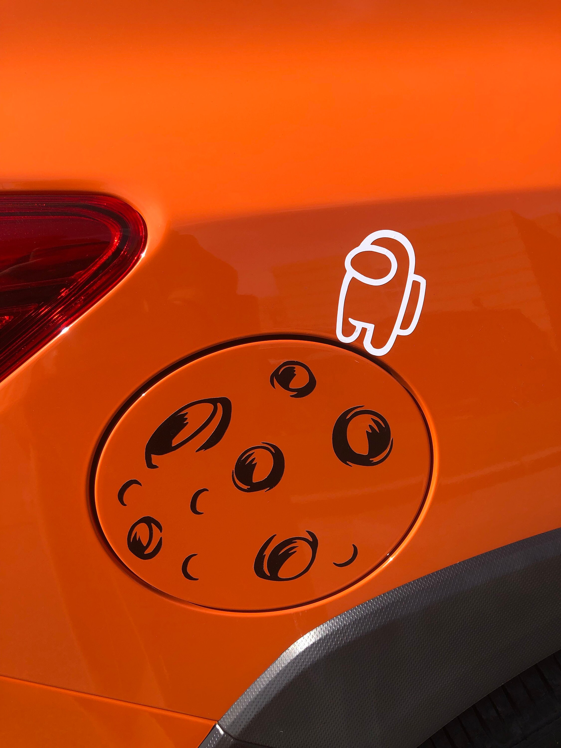 Among Us Vinyl Sticker / Among Us Car Decal/ Spaceman Vinyl Etsy