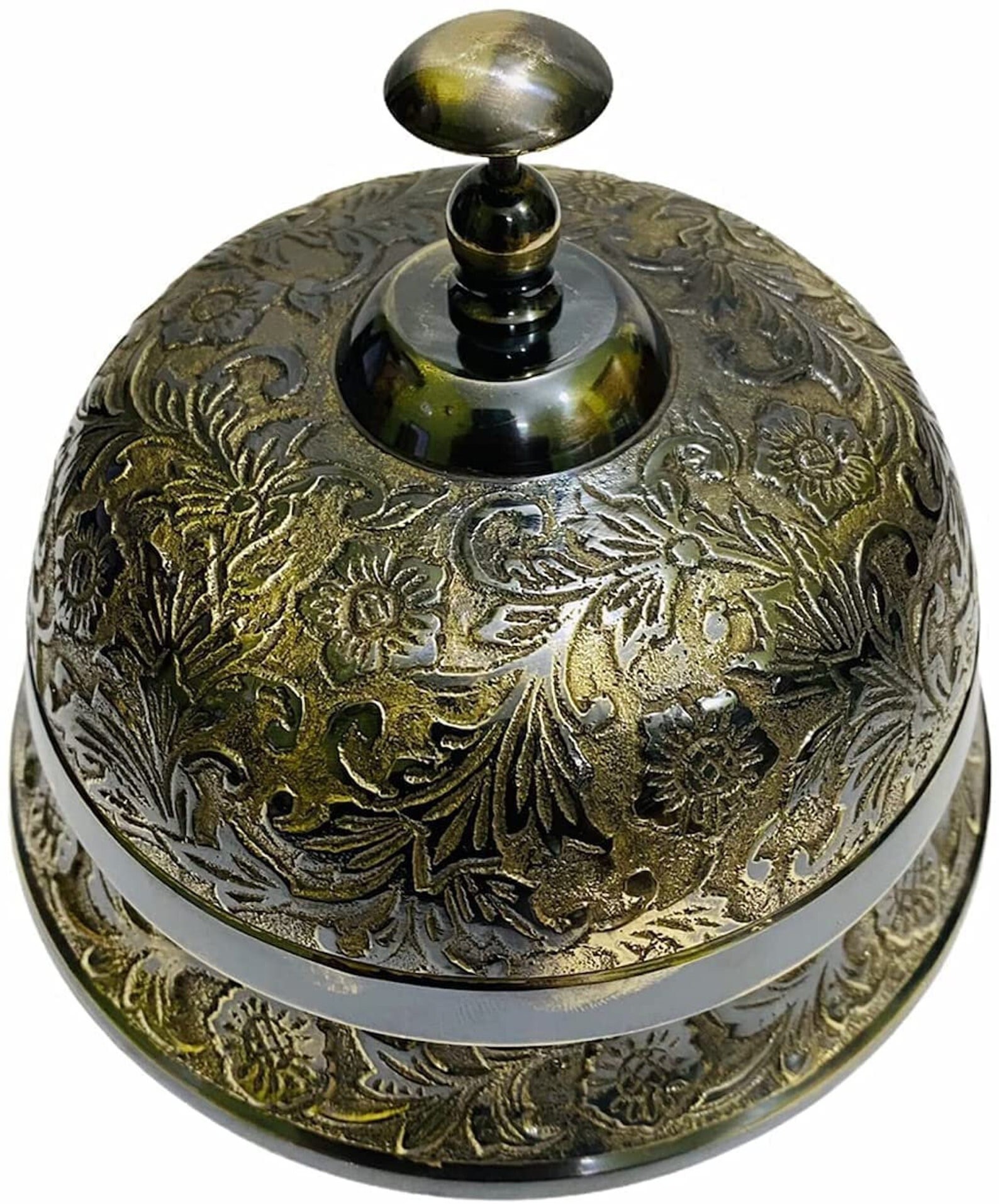 Nautical Table Bell Solid Brass Hotel Decor/Office/Motel/Service Bell Item 